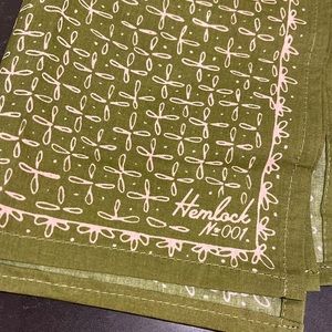 Hemlock no 001 bandana new